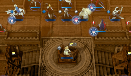 第 8 章实机战场:使用弩炮。截图来源 Game8。